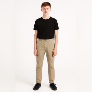 Cherokee Tan Casual Trousers Cotton Blend